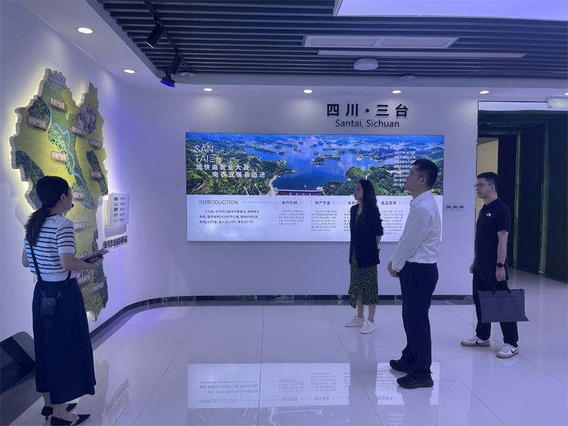 宁波供销产业投资发展有限公司赴 绵阳市三台县调研涪城麦冬产业发展情况